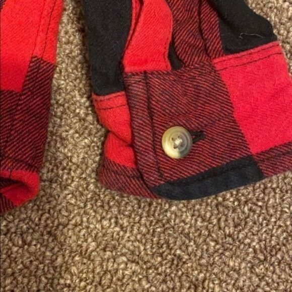 Unisex Old Navy Plaid Shirt size 3T - Picture 4 of 4